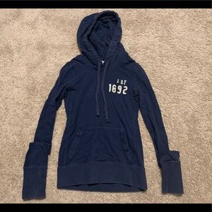 Navy abercrombie kids sweater